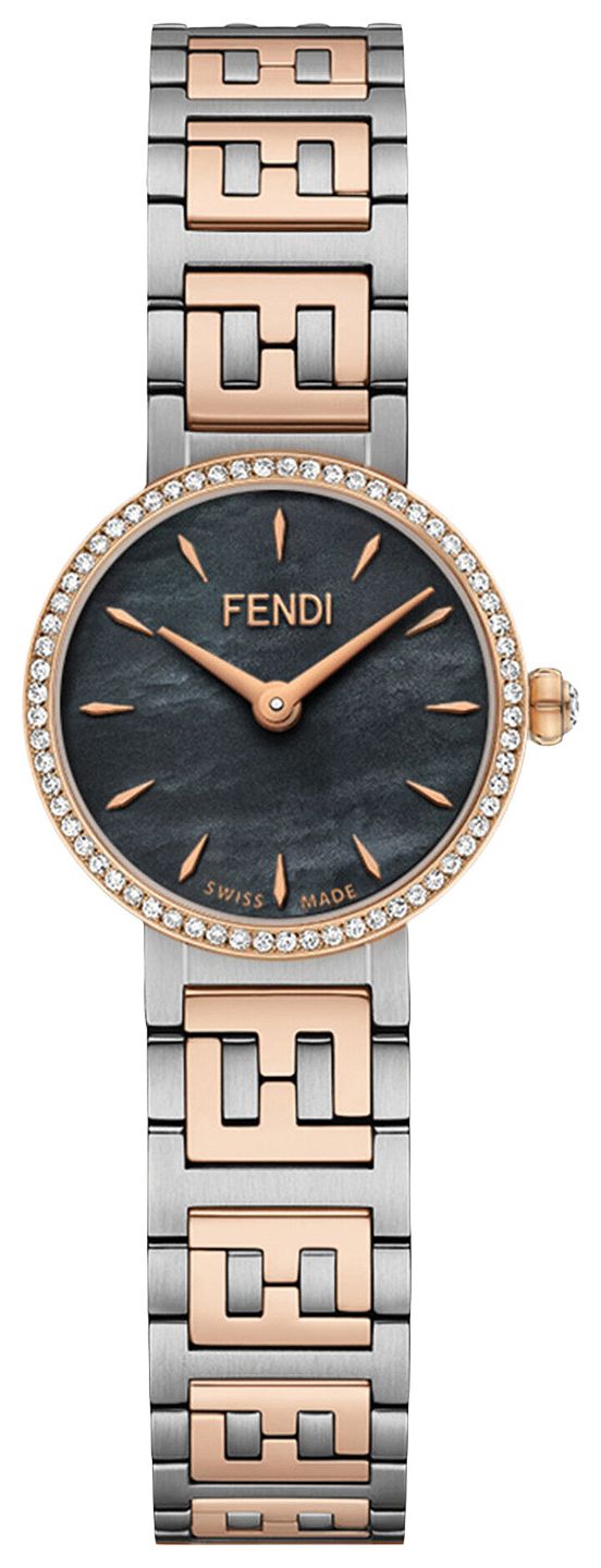 Fendi Forever Fendi Diamond Watch Two Tone