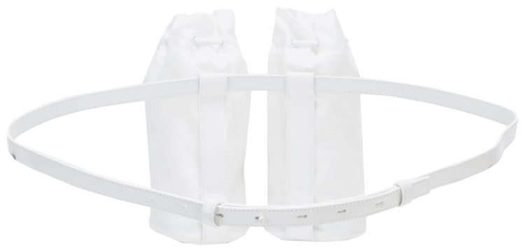 Ferragamo Double Bottle Belt Bag White