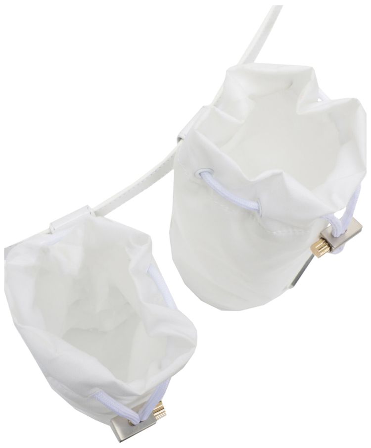 Ferragamo Double Bottle Belt Bag White