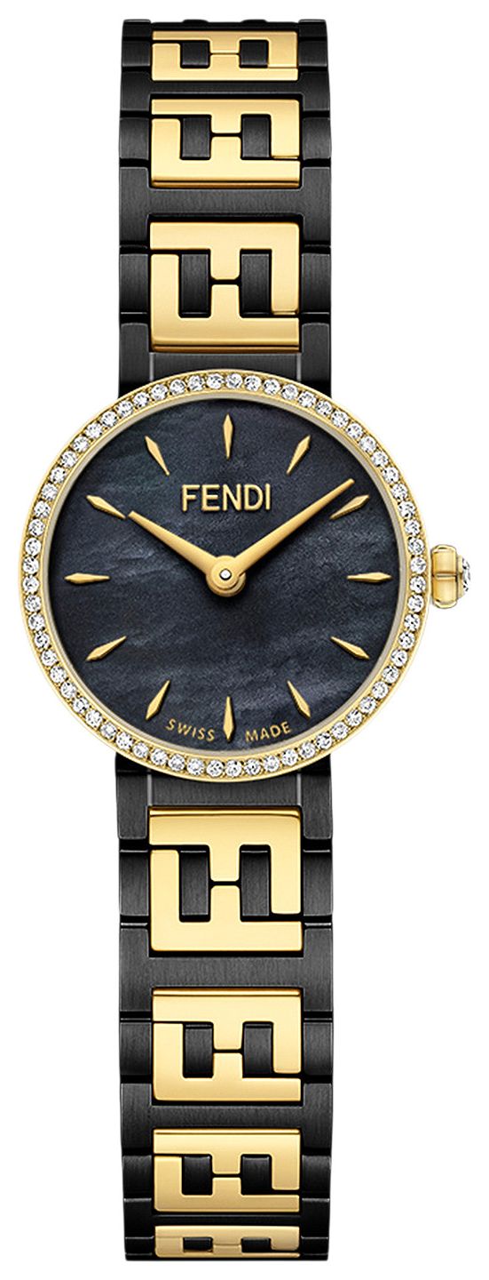 Fendi Forever Fendi Diamond Watch Two Tone