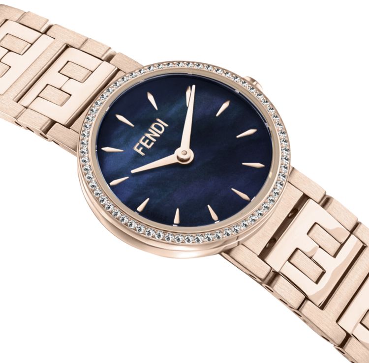 Fendi Forever Fendi Diamond Watch Rose Gold