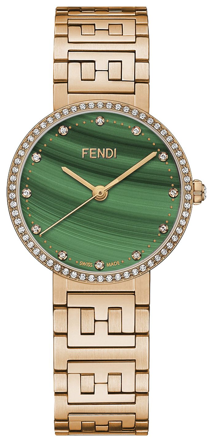 Fendi Forever Fendi Diamond Watch Rose Gold