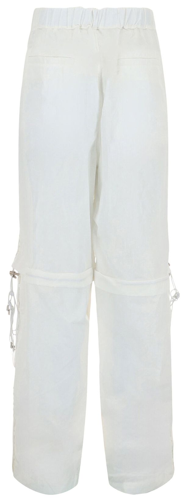 Ferragamo Convertible Zip Pants White