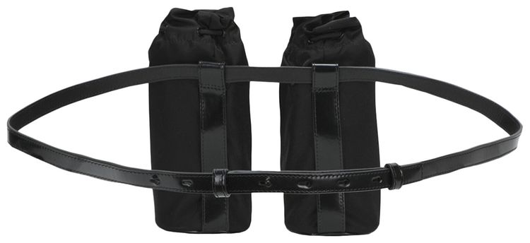 Ferragamo Double Bottle Belt Bag Black