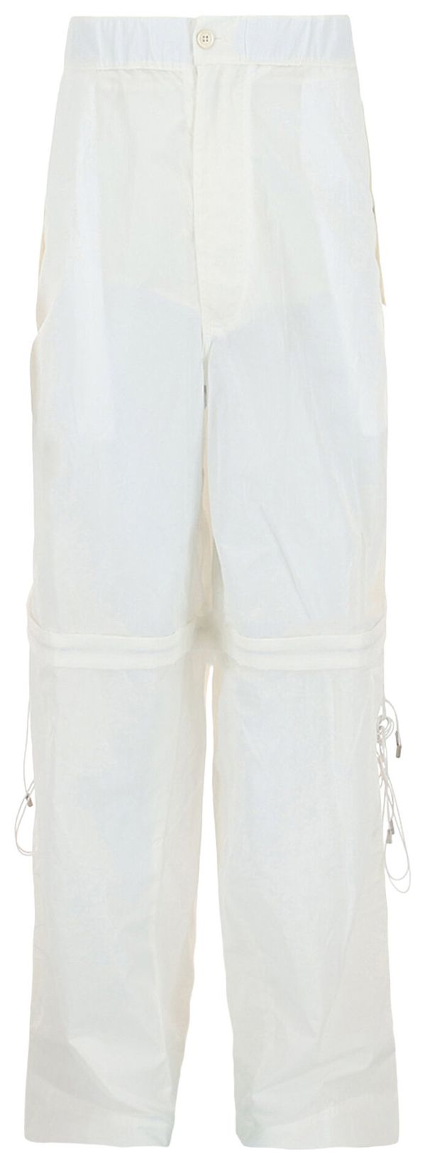 Ferragamo Convertible Zip Pants White