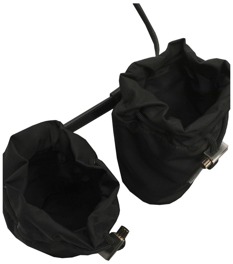 Ferragamo Double Bottle Belt Bag Black