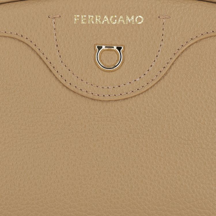 Ferragamo Eram Crossbody Bag Camel