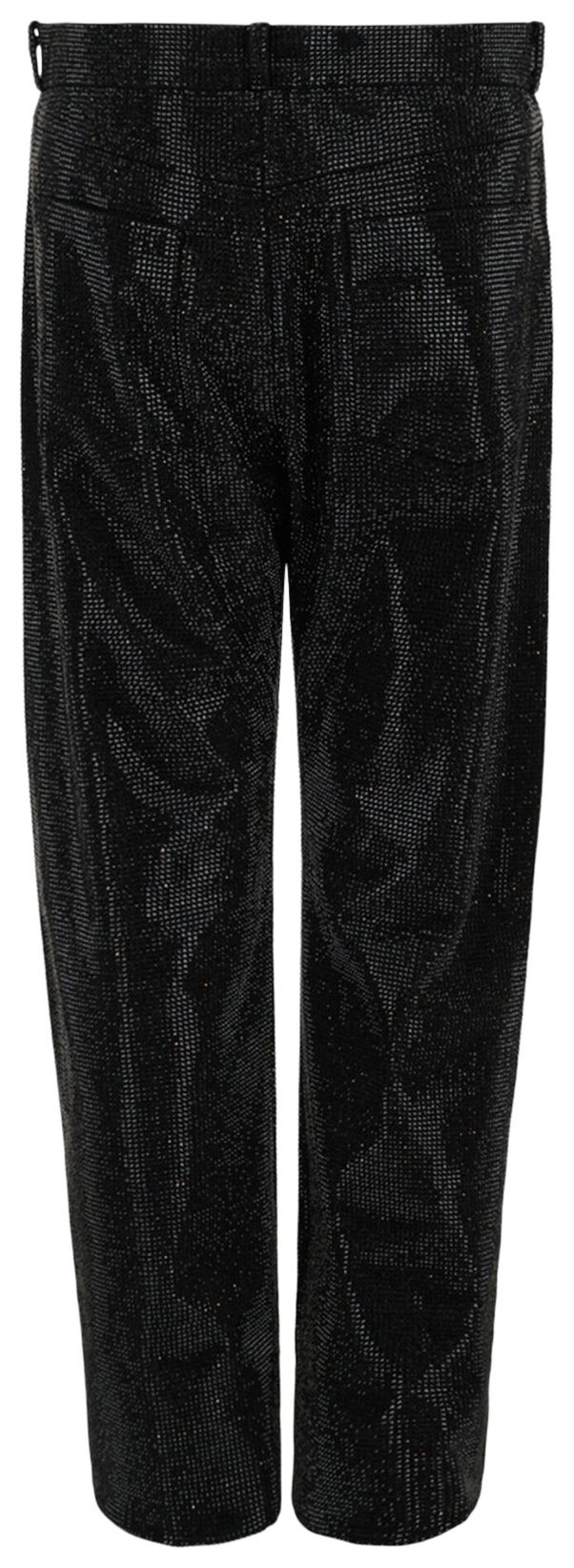 Ferragamo Crystal Embellished Pants Black