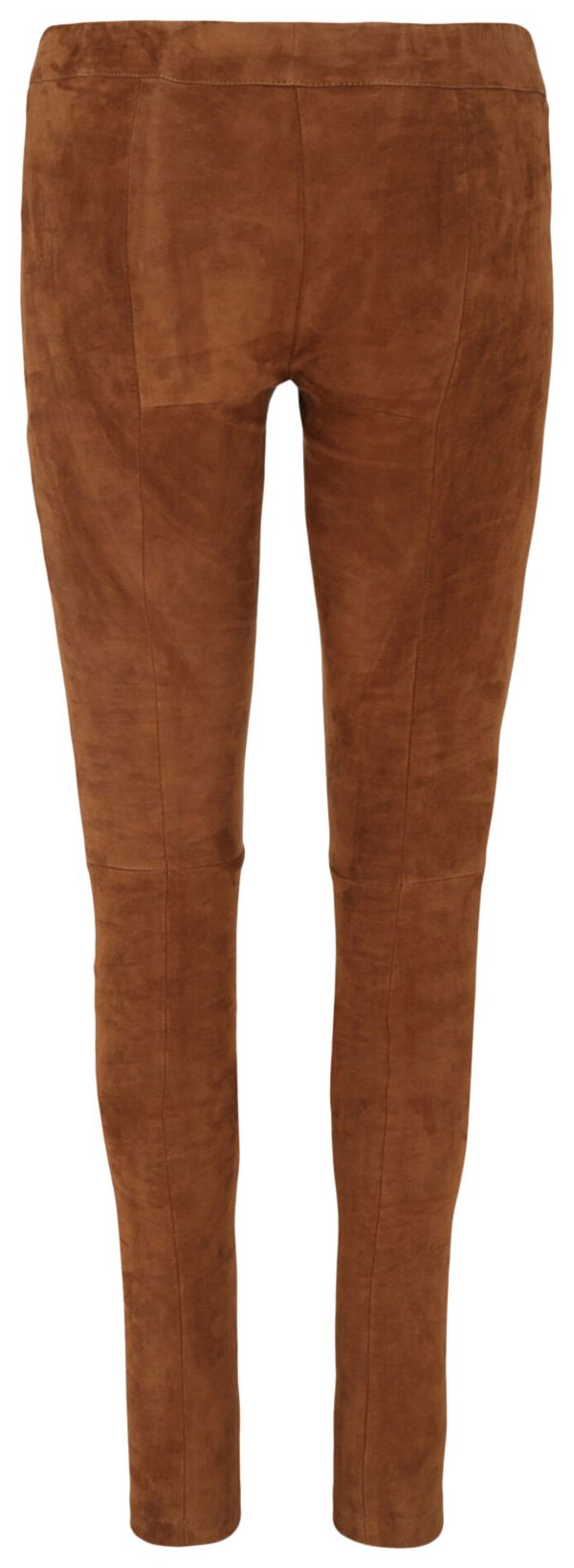 Ferragamo Suede Leggings Brown