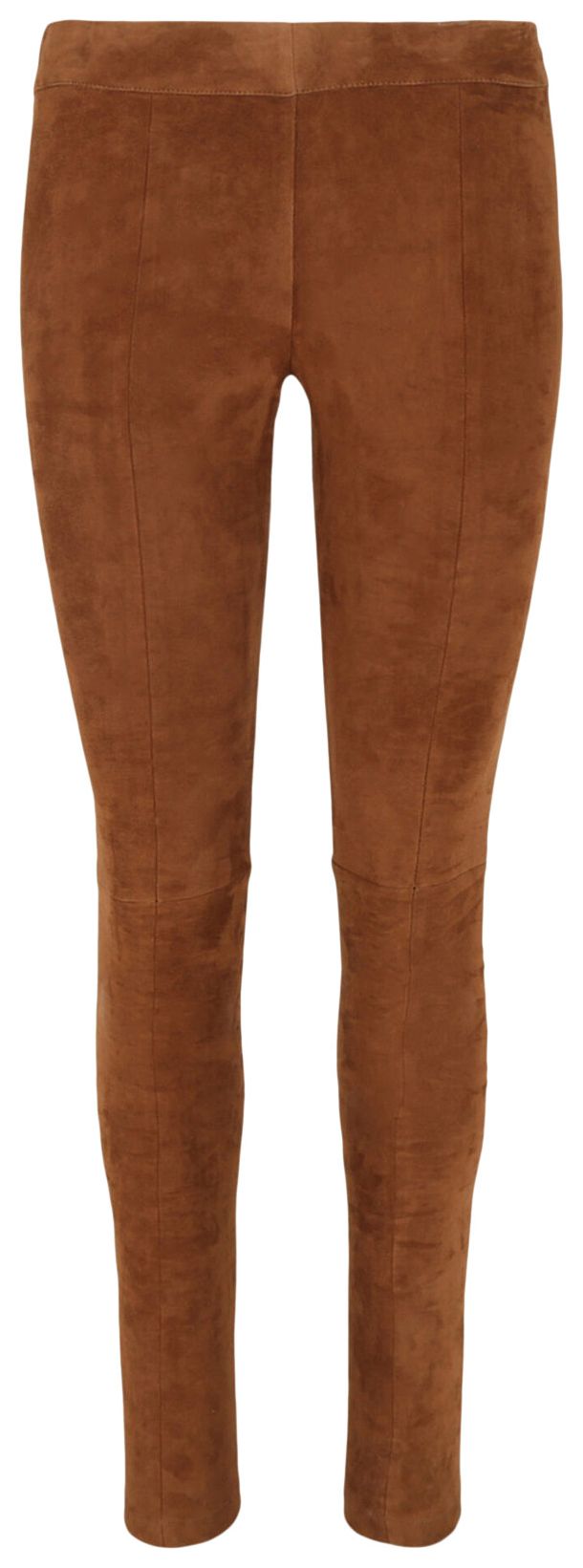 Ferragamo Suede Leggings Brown