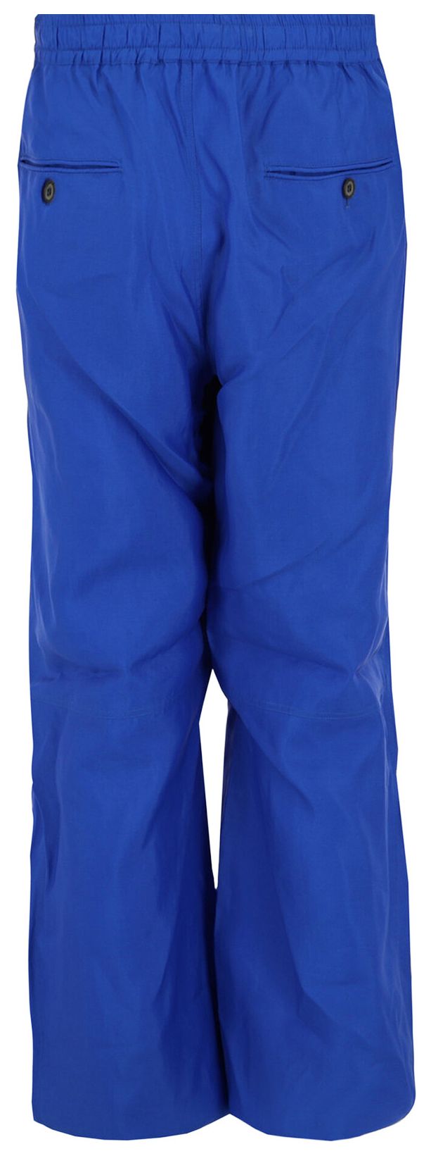Ferragamo Athletic Silk Track Pants Blue
