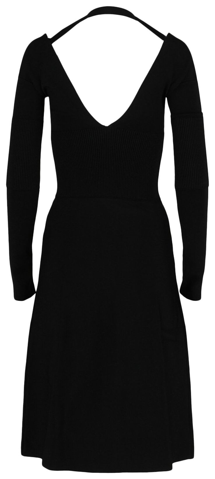 Ferragamo Halter Strap Dress Black