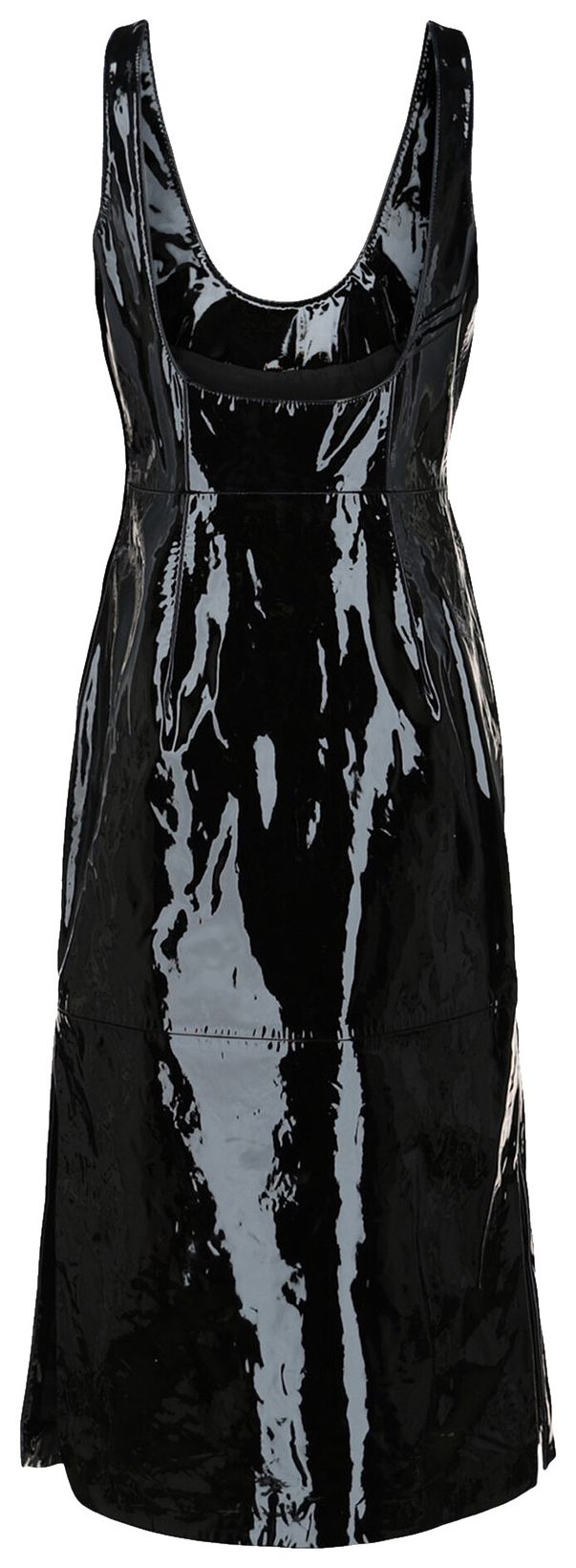 Ferragamo Women Patent leather dress Black Ferragamo Women Patent leather dress Black