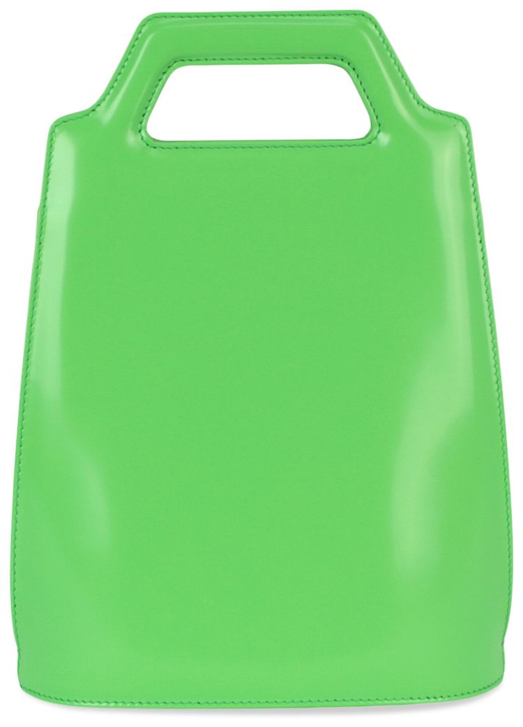 Ferragamo Micro Wanda Patent Leather Shoulder Bag Green