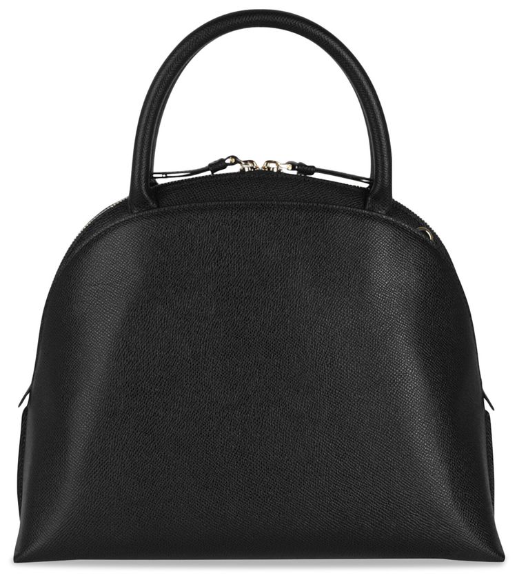 Ferragamo Gancini Medium Top Handle Bag Black