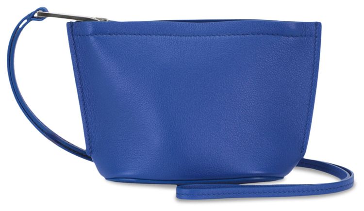 Ferragamo Micro Logo Pouch Blue