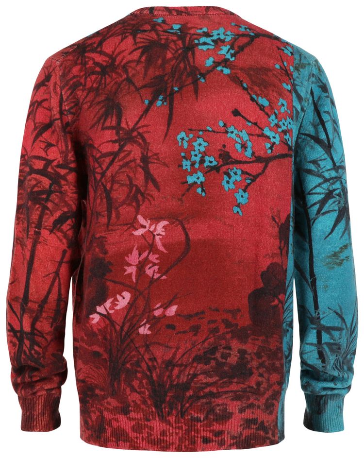 Ferragamo Crew Neck Rabbit Sweater Multicolor