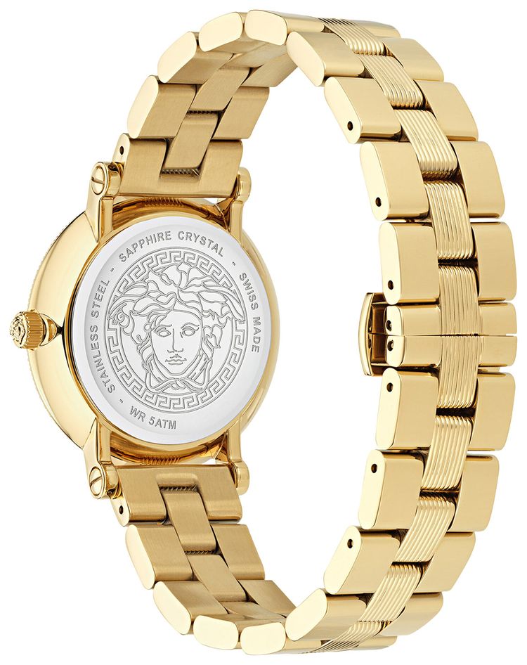Versace Greca Flourish Bracelet Watch Gold