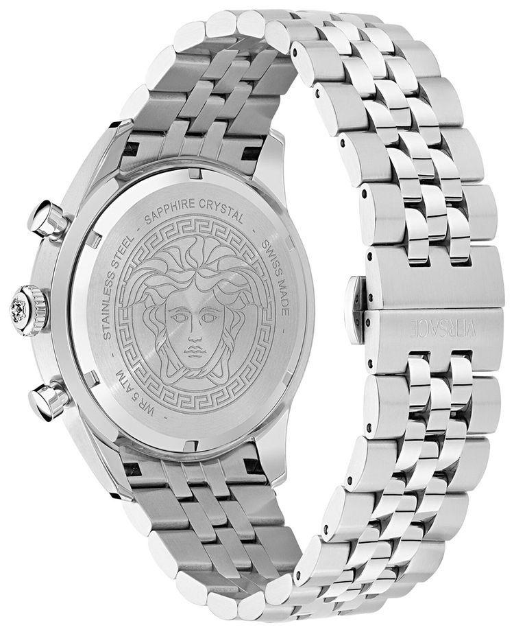 Versace Chrono Master Bracelet Watch Stainless Steel