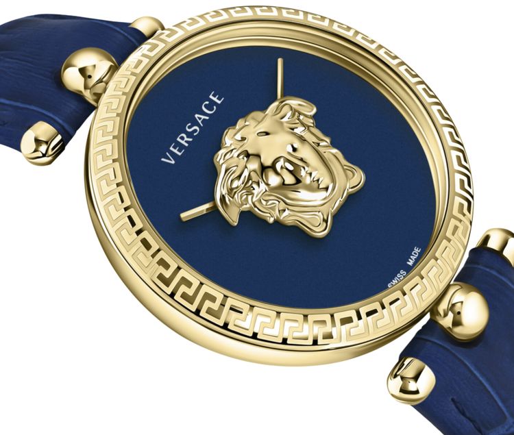 Versace Palazzo Empire Strap Watch Gold