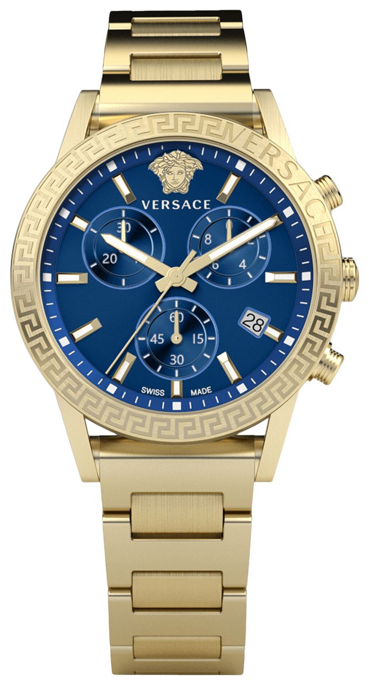 Versace Sport Tech Bracelet Watch Gold