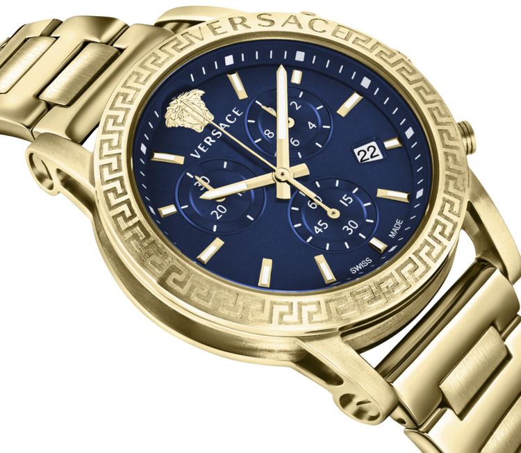 Versace Sport Tech Bracelet Watch Gold