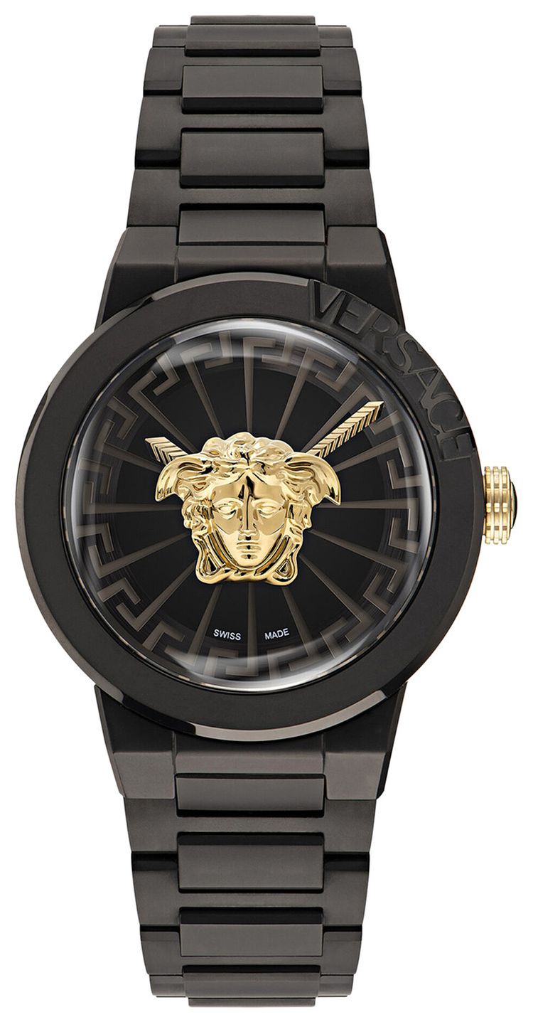 Versace Medusa Infinite Bracelet Watch Black