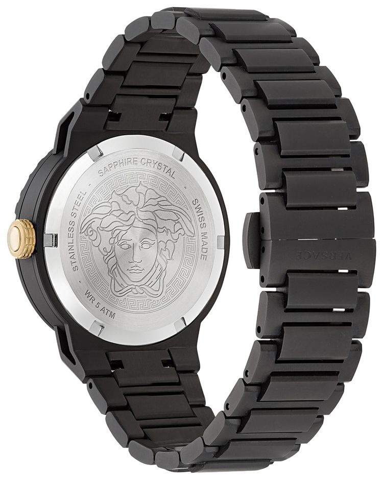 Versace Medusa Infinite Bracelet Watch Black