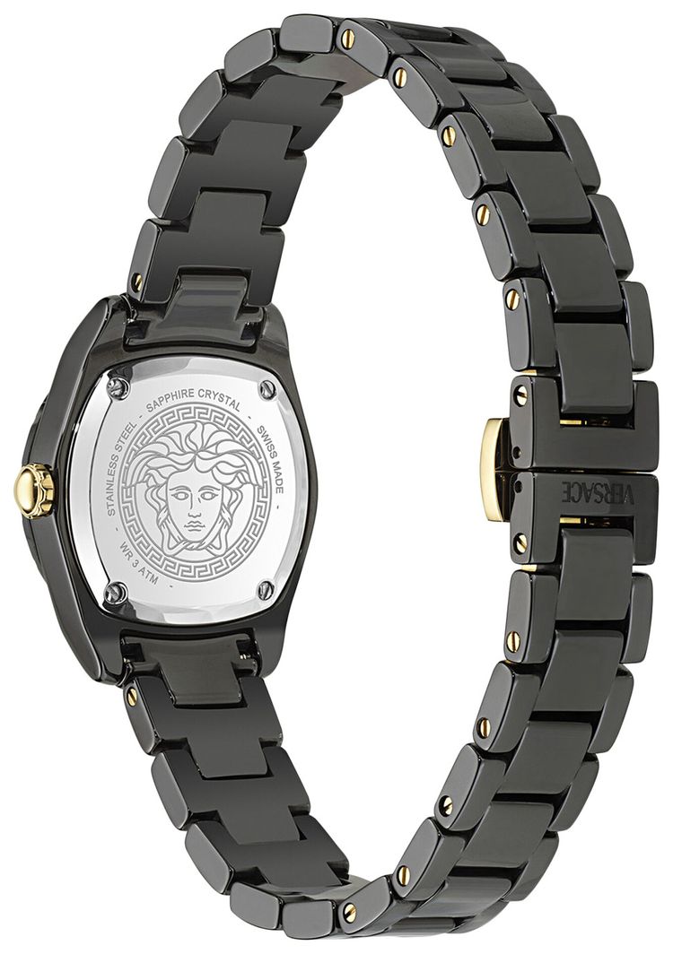Versace DV One Mini Ceramic Watch Black