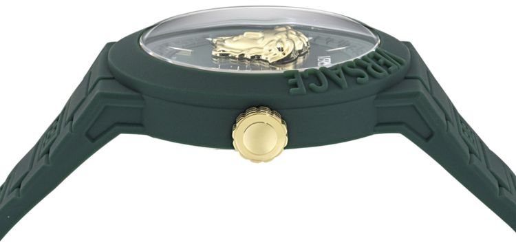 Versace V Pop Silicone Watch Green