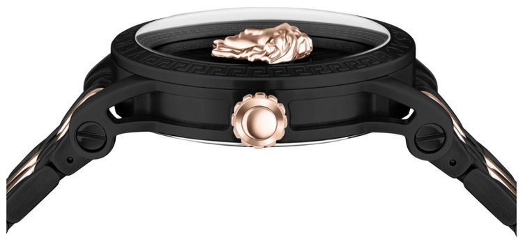 Versace V Code Bracelet Watch Two Tone