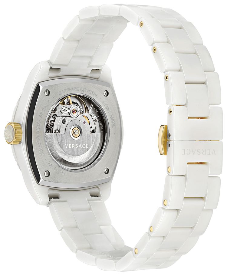 Versace DV One Automatic Watch White
