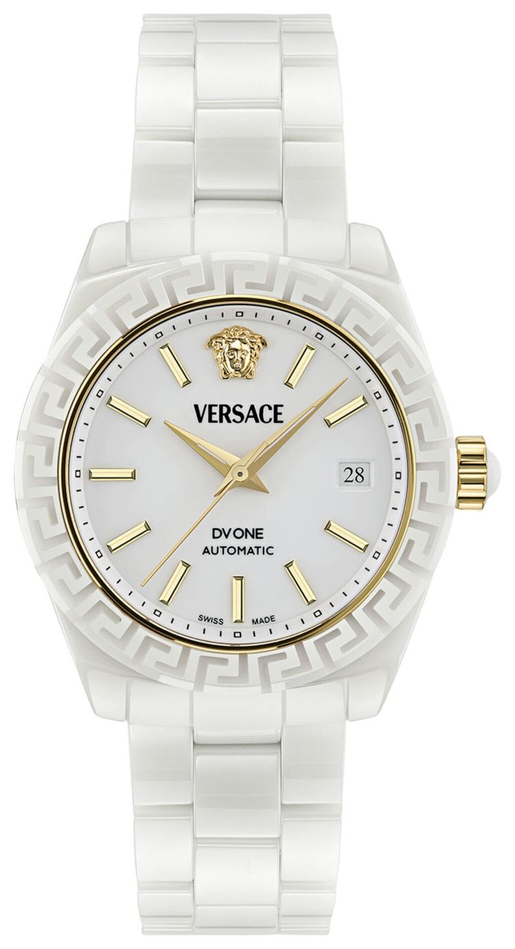 Versace DV One Automatic Watch White
