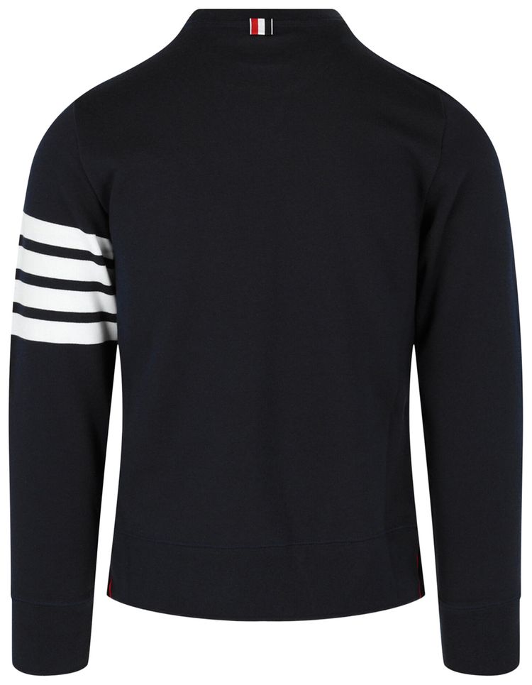 Thom Browne Engineered 4 Bar Sweatshirt Blue