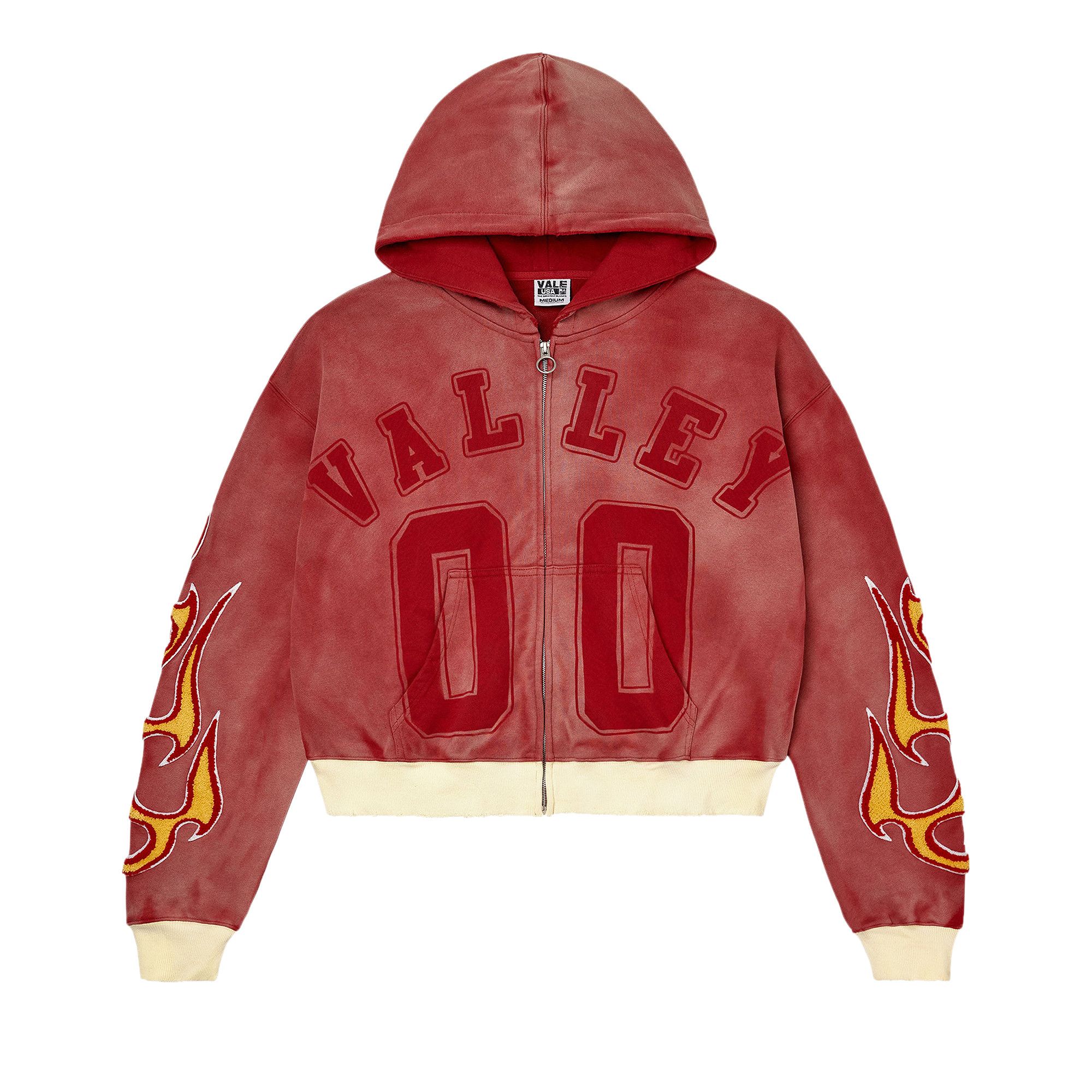 Buy Vale Forever Chimera Zip Up 'Red' - VALE 10 007 CZUR RD | GOAT