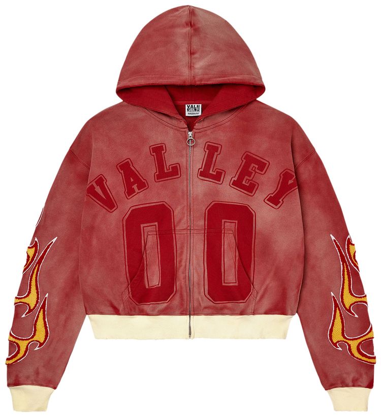 Vale Forever Chimera Zip Up Red