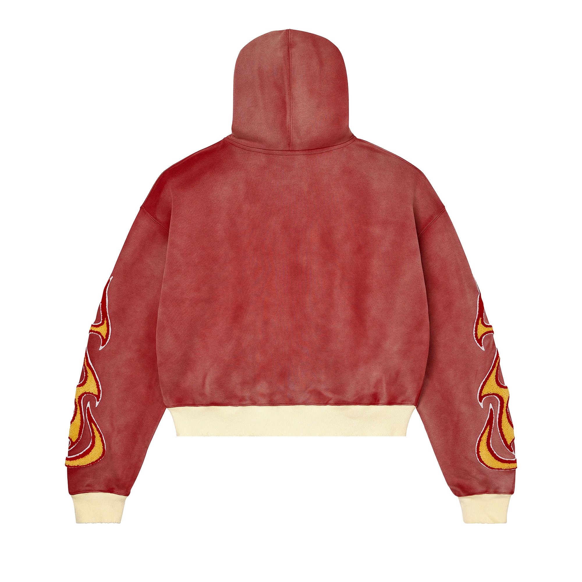 Buy Vale Forever Chimera Zip Up 'Red' - VALE 10 007 CZUR RD | GOAT