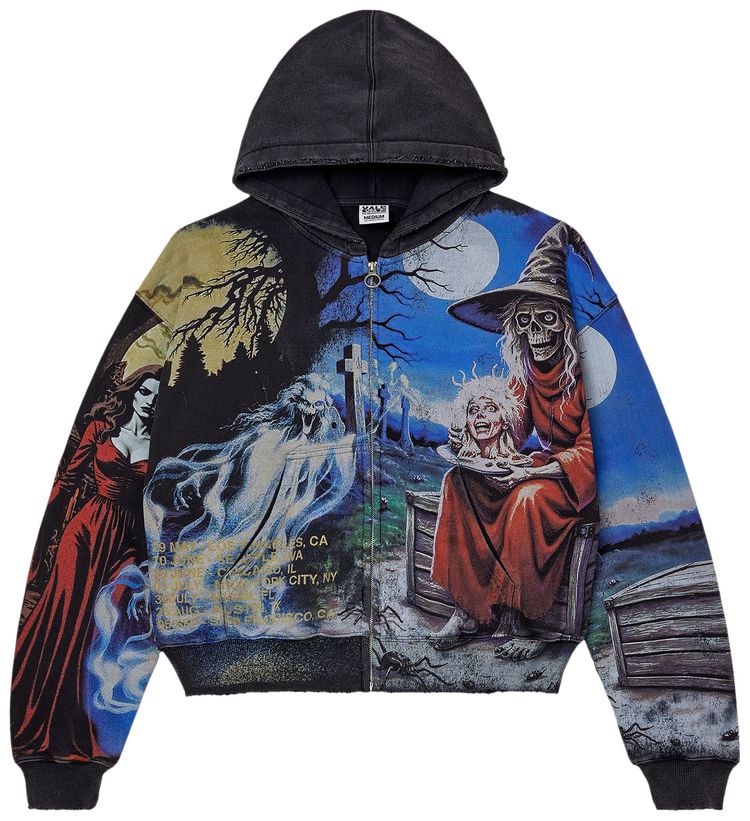 Vale Forever Ether Zip Up Black