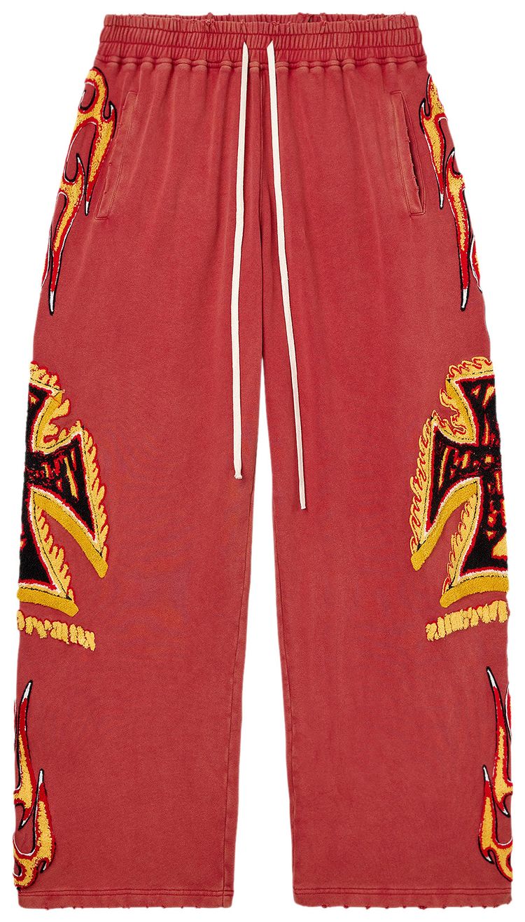Vale Forever La Flare Sweats Red