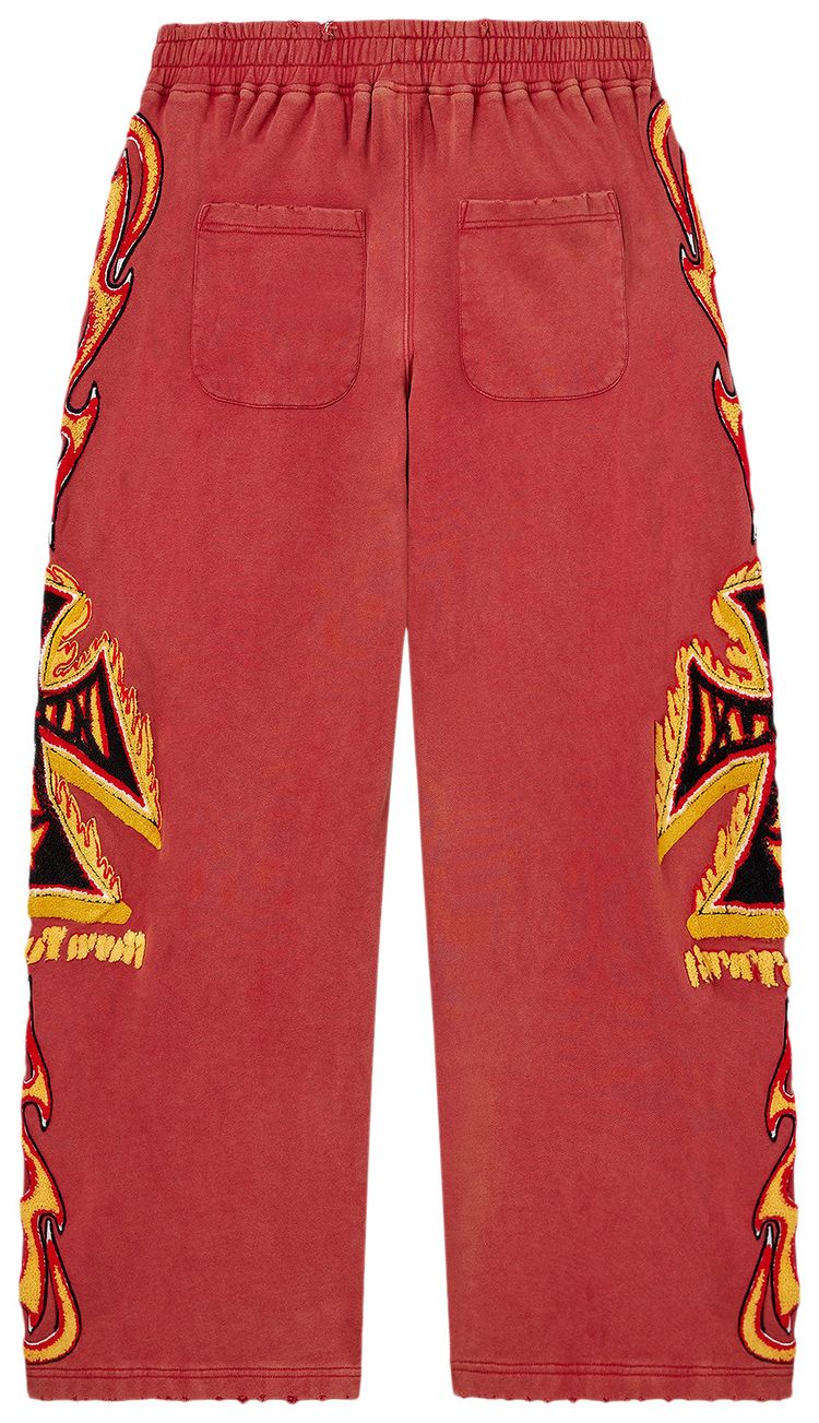 Vale Forever La Flare Sweats Red