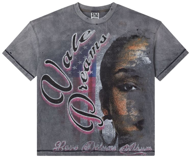 Vale Forever Taboo Bling Tee DkGrey