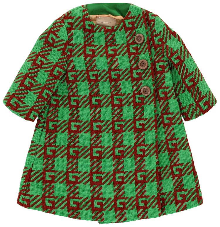 Gucci G Pattern Coat Green