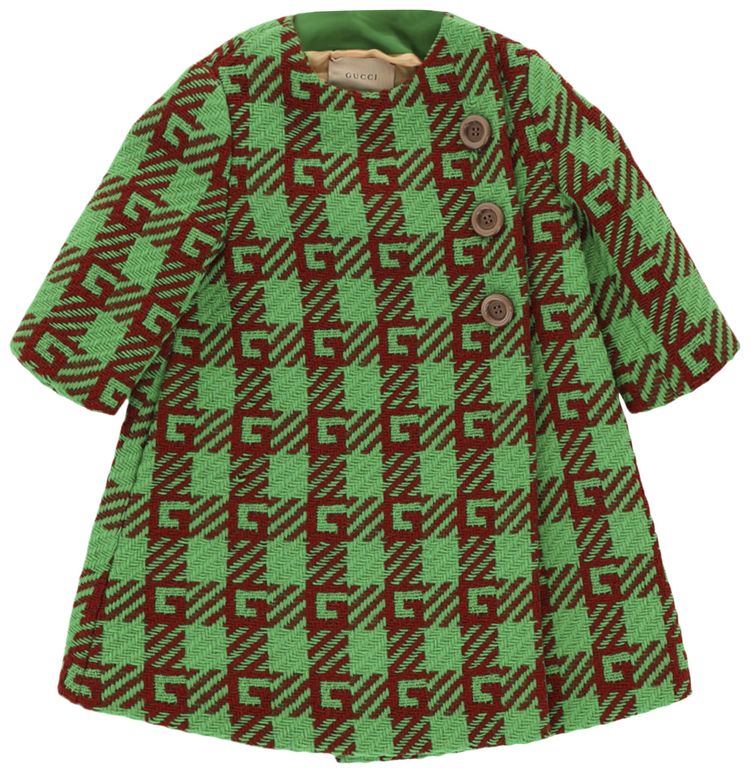 Gucci G Pattern Coat Green