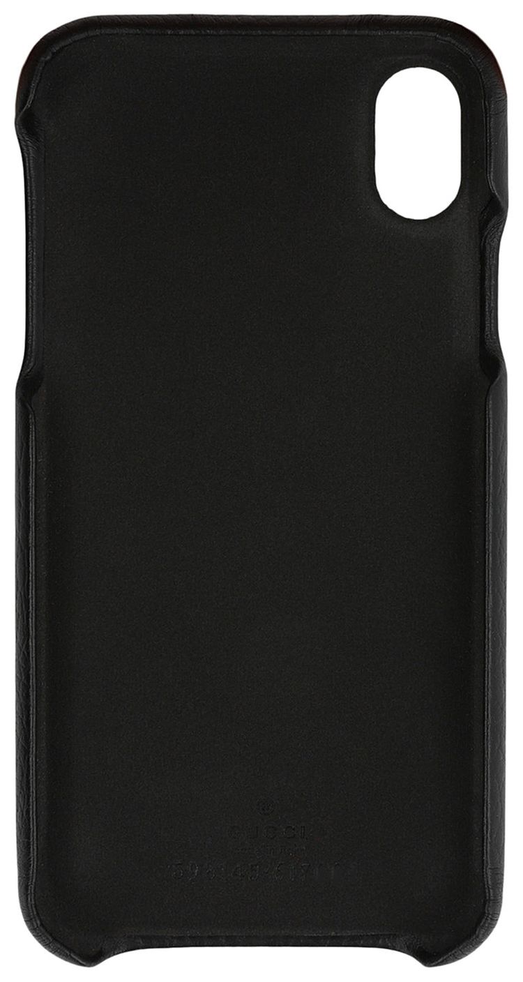 Gucci GG Marmont Leather iPhone XR Case Black