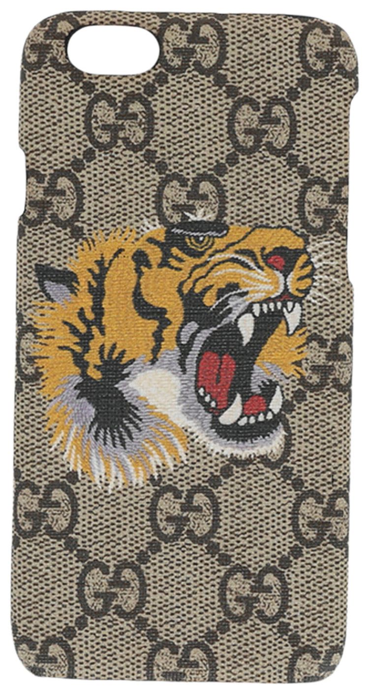 Gucci Tiger GG Supreme iPhone 7 Case Multicolor