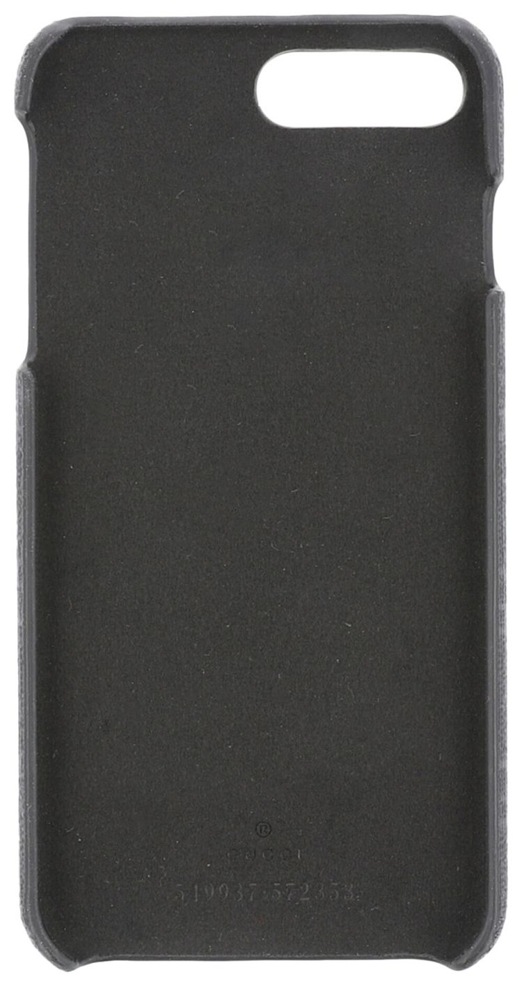 Gucci iPhone 8 Supreme Phone Case Black
