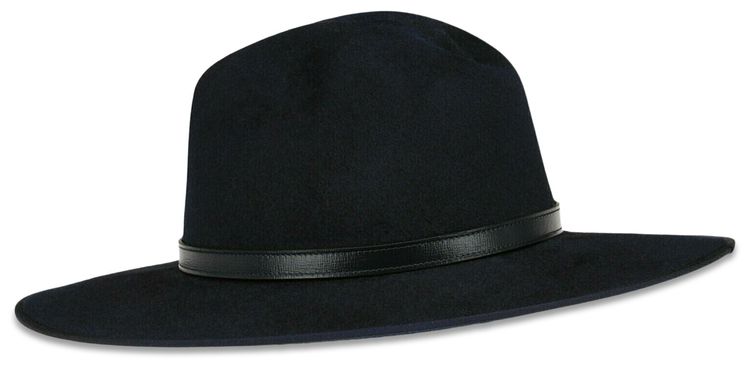 Gucci Felt Brimmed Hat with Earflaps Blue