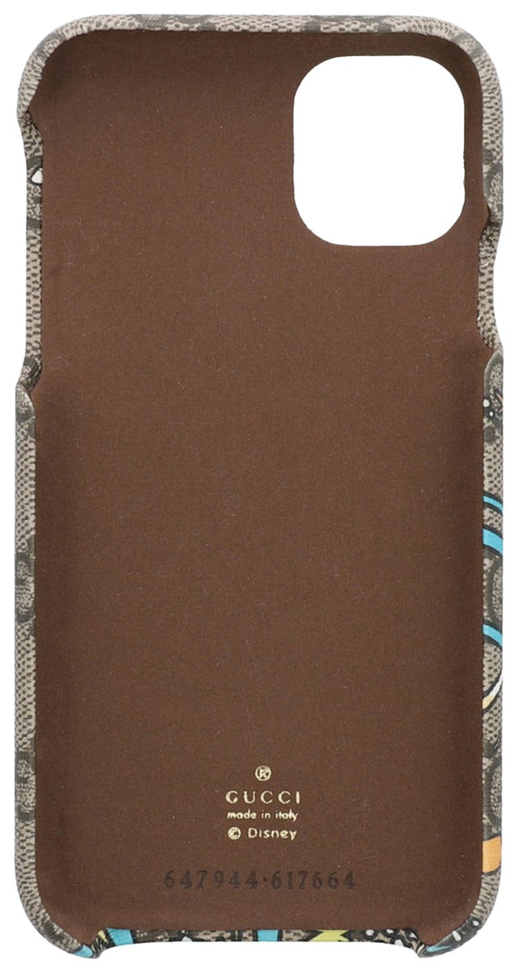 Gucci x Disney iPhone 11 Case Tan