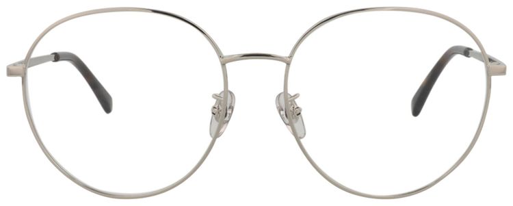 Stella McCartney Round Frame Metal Optical Frames PalladiumTransparent