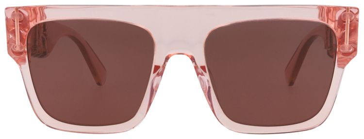 Stella McCartney Square Frame Acetate Sunglasses PinkBordeaux